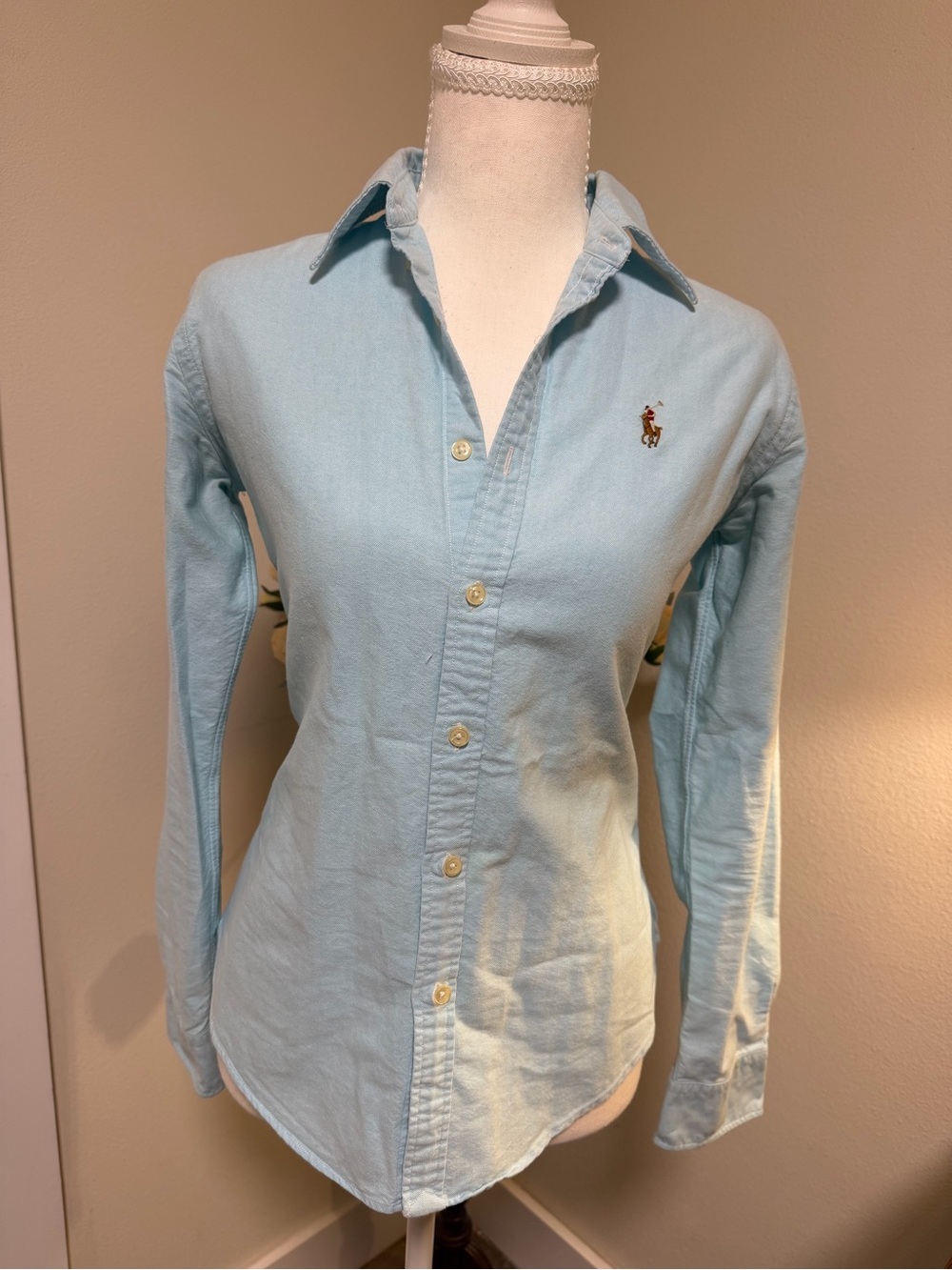 Ralph Lauren Light Blue Button-Down Shirt